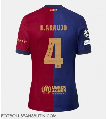 Barcelona Ronald Araujo #4 Replika Hemmatröja 2024-25 Kortärmad